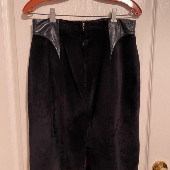 Vintage late 80’s early 90’s suede and leather - Picture 9 of 16